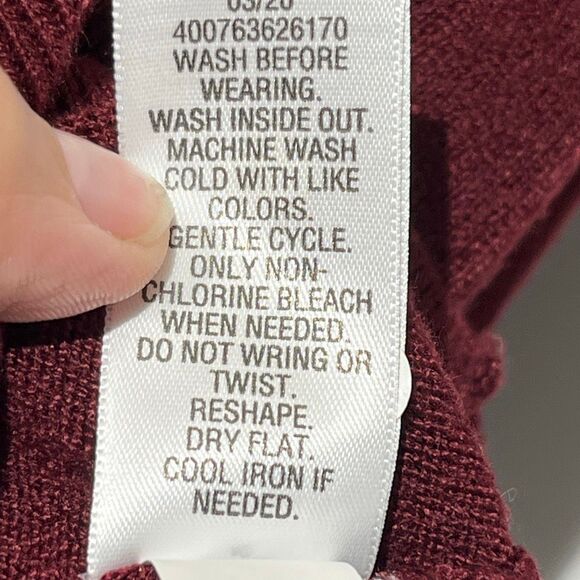 Women's Croft & Barrow® Cozy Cardigan Button Down Long Sleeve size Med. P NWT - Picture 10 of 12